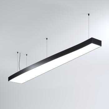 modulare Design-Deckenlampe für hohe Büroräume